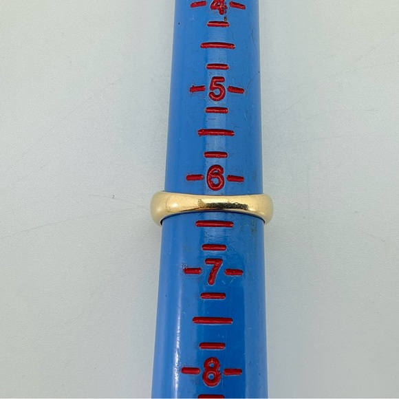 Infinity Ring, Genuine Ruby and 14Kt Yellow Gold, Size 6 - Picture 8 of 12